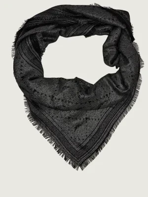 Zadig&Voltaire Chusta GLENN | z dodatkiem wełny