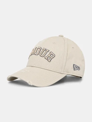 ZADIG&VOLTAIRE czapka z daszkiem bawełniana kolor beżowy z aplikacją OWHT01148