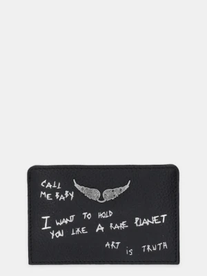 ZADIG&VOLTAIRE etui na karty skórzane