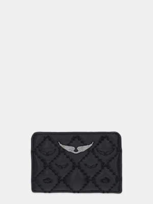 ZADIG&VOLTAIRE etui na karty skórzane kolor czarny LWSG03689