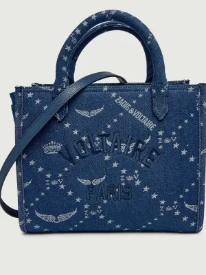 Zadig&Voltaire Jeansowy kuferek ANGEL