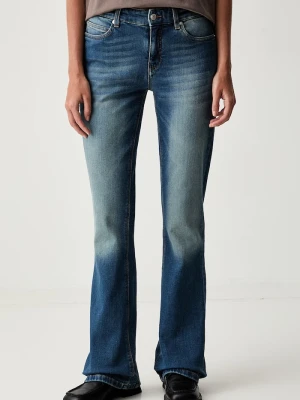 Zadig&Voltaire jeansy flare damskie ECLIPSE niebieski
