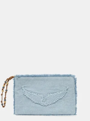 ZADIG&VOLTAIRE kosmetyczka kolor niebieski LWSG03574