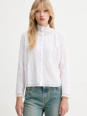 ZADIG&VOLTAIRE koszula damska kolor biały regular WWSH02235
