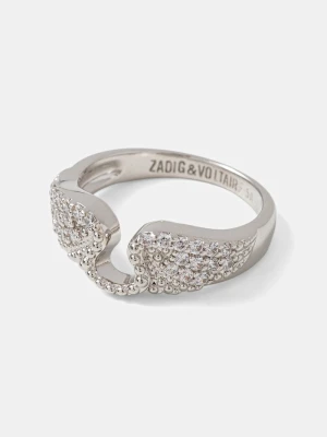 Zadig&Voltaire pierścionek srebrny