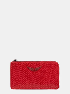 ZADIG&VOLTAIRE portfel damski kolor czerwony LWSG01197