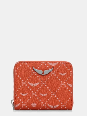 ZADIG&VOLTAIRE portfel damski kolor pomarańczowy LWSG03640
