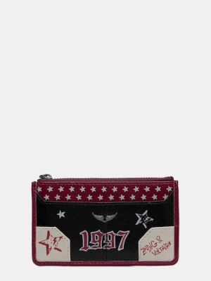 ZADIG&VOLTAIRE portfel skórzany damski kolor czarny LWSG03676