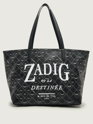 Zadig&Voltaire Shopperka Book Tag | z dodatkiem skóry czarny
