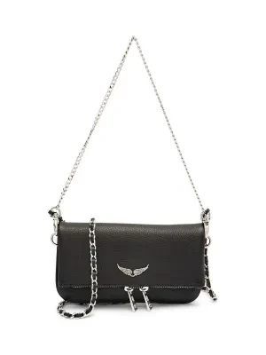 Zadig&Voltaire Skórzana kopertówka NANO