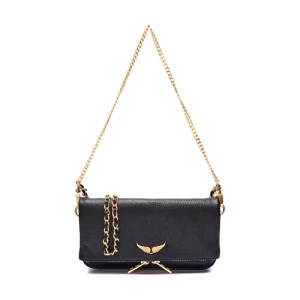 Zadig&Voltaire Skórzana kopertówka NANO