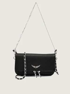 Zadig&Voltaire Skórzana kopertówka Nano