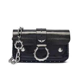 Zadig&Voltaire Skórzana kopertówka/portfel KATE