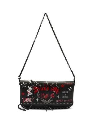 Zadig&Voltaire Skórzana kopertówka ROCK