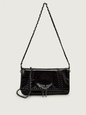 Zadig&Voltaire Skórzana kopertówka ROCK