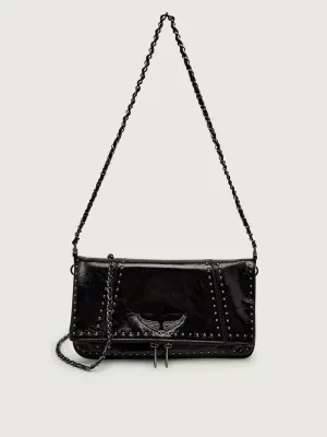 Zadig&Voltaire Skórzana kopertówka ROCK