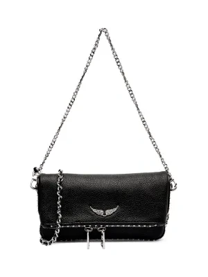 Zadig&Voltaire Skórzana kopertówka ROCK NANO