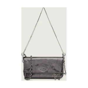 Zadig&Voltaire Skórzana kopertówka ROCK NANO