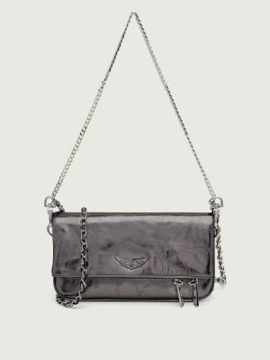 Zadig&Voltaire Skórzana kopertówka ROCK NANO