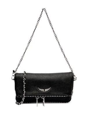 Zadig&Voltaire Skórzana kopertówka ROCK NANO