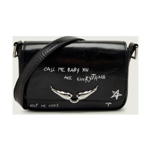 Zadig&Voltaire Skórzana listonoszka LE ZAZI VINTAGE