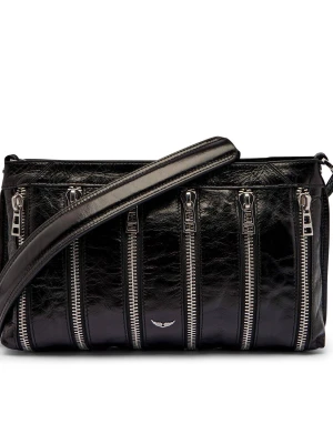 Zadig&Voltaire Skórzana listonoszka SUNNY MOODY