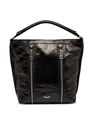 Zadig&Voltaire Skórzana shopperka SUNNY