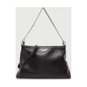 Zadig&Voltaire Skórzana torebka na ramię JIM