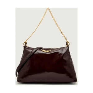 Zadig&Voltaire Skórzana torebka na ramię JIM VINTAGE