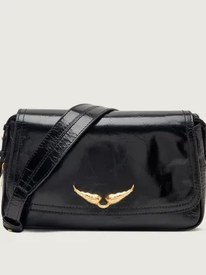 Zadig&Voltaire Skórzana torebka na ramię LE ZOUZOU VINTAGE