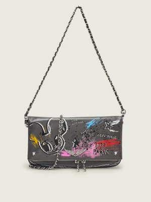Zadig&Voltaire Skórzana torebka na ramię ROCK HUMBERTO