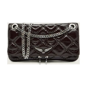 Zadig&Voltaire Skórzana torebka na ramię Rock II