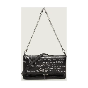 Zadig&Voltaire Skórzana torebka na ramię ROCKY II