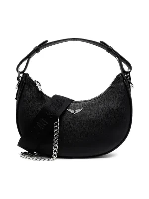 Zadig&Voltaire Skórzane hobo