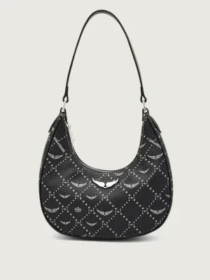 Zadig&Voltaire Skórzane hobo Z NIGHT OUT
