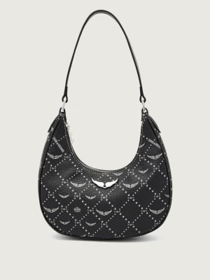 Zadig&Voltaire Skórzane hobo Z NIGHT OUT
