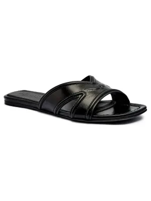 Zadig&Voltaire Skórzane klapki AZORA MULE