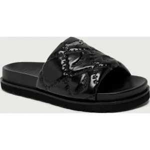 Zadig&Voltaire Skórzane klapki TEDDY BARE VINTAGE