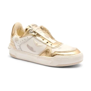 Zadig&Voltaire Skórzane sneakersy WINGS VINTAGE