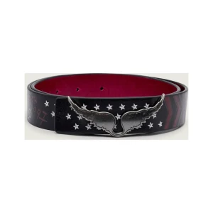 Zadig&Voltaire Skórzany pasek ROCK