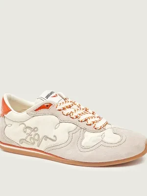 Zadig&Voltaire Sneakersy DANCE | skóra | zamsz