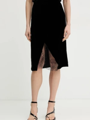 ZADIG&VOLTAIRE spódnica z domieszką jedwabiu