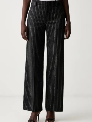 Zadig&Voltaire spodnie straight damskie PANOL czarny