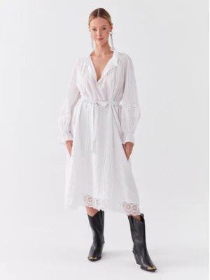 Zadig&Voltaire Sukienka codzienna Rada WWDR01201 Biały Regular Fit
