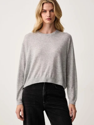 Zadig&Voltaire sweter damski kaszmirowy SWAPY szary