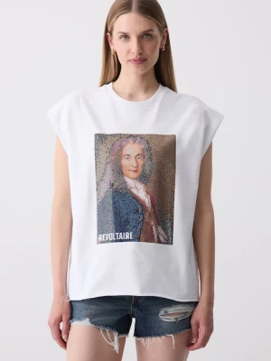 Zadig&Voltaire T-shirt damski bawełniany