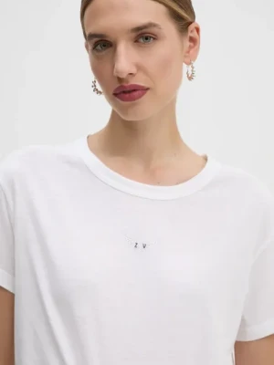 ZADIG&VOLTAIRE t-shirt damski kolor beżowy JWTS01669