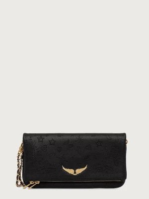 Zadig&Voltaire torebka crossbody damska skórzana czarny