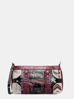 ZADIG&VOLTAIRE torebka skórzana kolor czarny LWBA03948