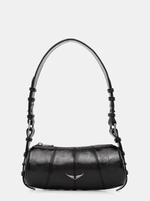 ZADIG&VOLTAIRE torebka skórzana kolor czarny LWBA04133